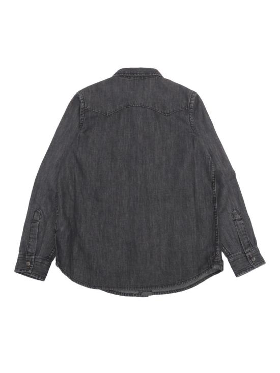  [키즈] 디젤 데님 셔츠 키즈  셔츠 블랙 - DIESEL