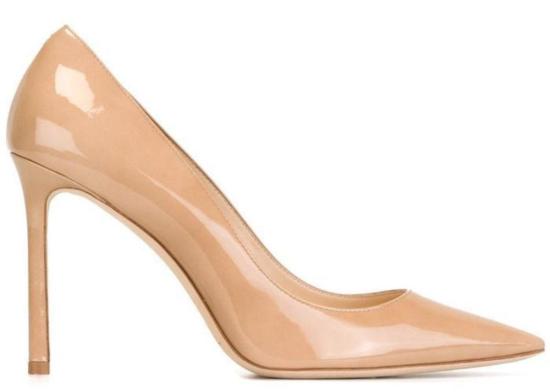  지미추 힐/펌프스 로미 100 펌프스 누드