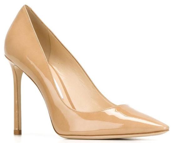  지미추 힐/펌프스 로미 100 펌프스 누드 - JIMMY CHOO