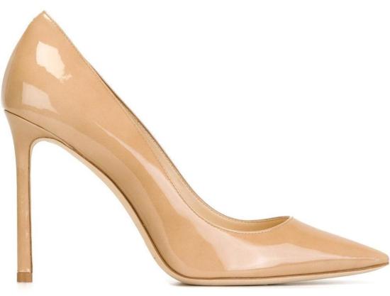  지미추 힐/펌프스 로미 100 펌프스 누드 - JIMMY CHOO