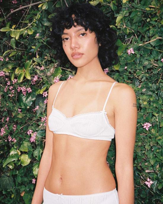  쿠쿠 인티메이트 브라 쿠쿠 인티메이츠 발코넷  화이트 - COU COU INTIMATES