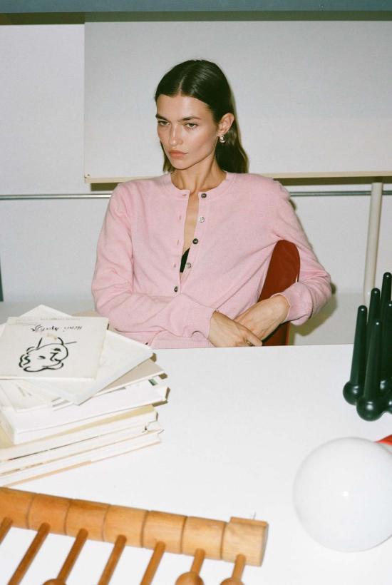  질 로드리게즈 가디건 길 로드리게즈 트리코 X 길 로드리게즈 캐시미어 - GIL RODRIGUEZ