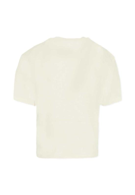  [키즈] 랑방 트레이닝 상의 커브 바스켓 키즈 티셔츠 아이보리 - LANVIN