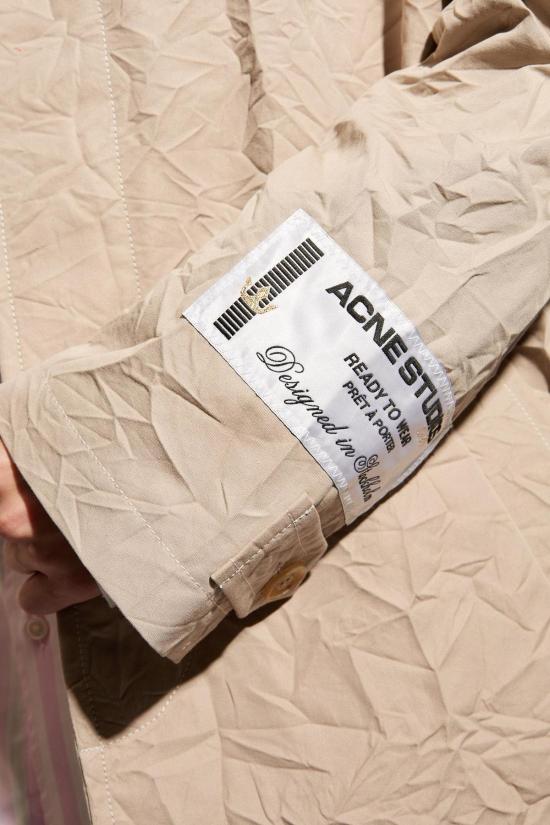  아크네 스튜디오 코트 크롭  베이지 - ACNE STUDIOS