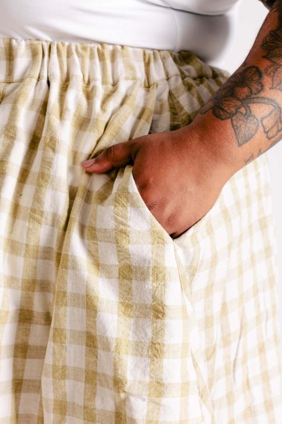  Pamut Apparel USA 롱 스커트 Pamut Apparel Usa 플로렌스 스커트 페리윙클/블롭 프린트 - OTHER BRANDS