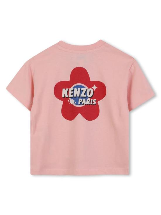  [키즈] 겐조 탑 키즈 티셔츠 블루 - KENZO