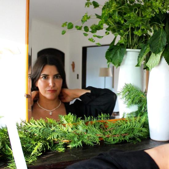  크레시오니 목걸이/팬던트 Crescioni Inez 진주 목걸이 화이트 - CRESCIONI