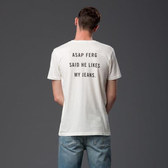  에이골디 반팔 티셔츠 아골드 A$Ap 퍼그 티 - AGOLDE