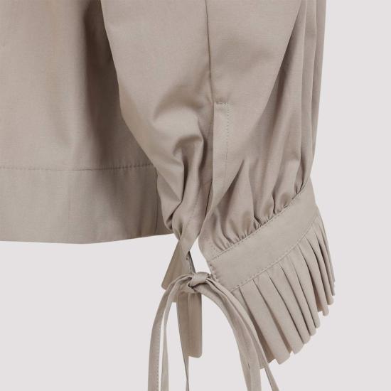  드리스 반 노튼 블라우스 Dries Van Noten Catya 셔츠 샌드 - DRIES VAN NOTEN