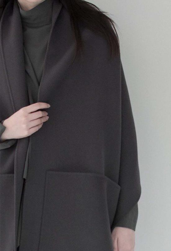  율리아 옌츠슈 머플러/스카프 줄리아 젠츠쉬 웨이버리 더블페이스 울 숄 스카프 - JULIA JENTZSCH