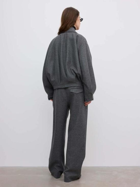  하우스 오브 다그마르 자켓 하우스 오브 다그마 울 펠트 블라우스 재킷 - HOUSE OF DAGMAR