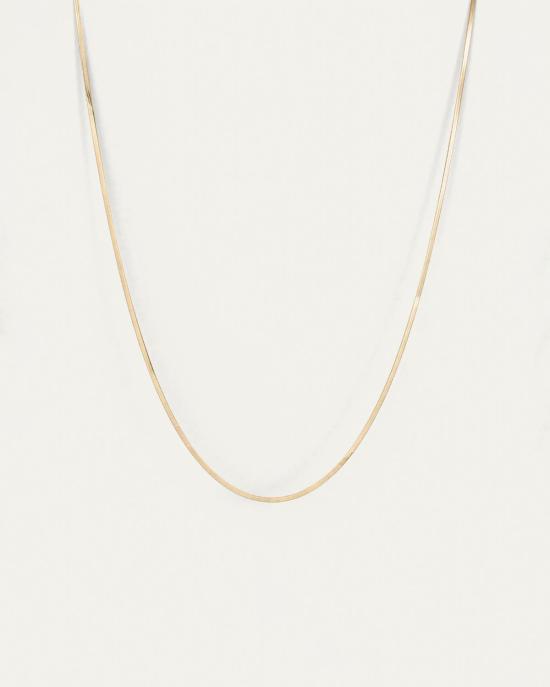  제니 버드 목걸이/팬던트 제니버드 제이나 슬림 체인 골드