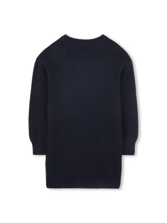  [키즈] 겐조 원피스 아동용 로고 드레스 (블루) - KENZO