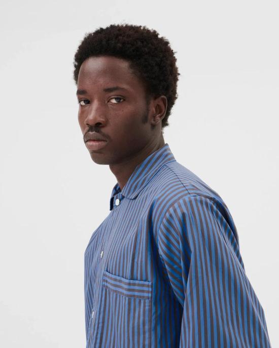  테클라 라운지 웨어 Tekla Verneuil 스트라이프 파자마 셔츠 - TEKLA