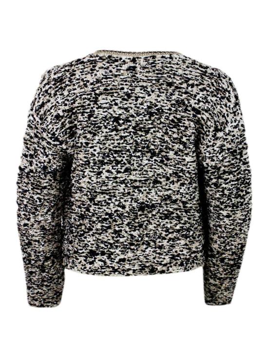  파비아나 필리피 수트 자켓 Fabiana Filippi 블레이저 Nero Panna Oro - FABIANA FILIPPI