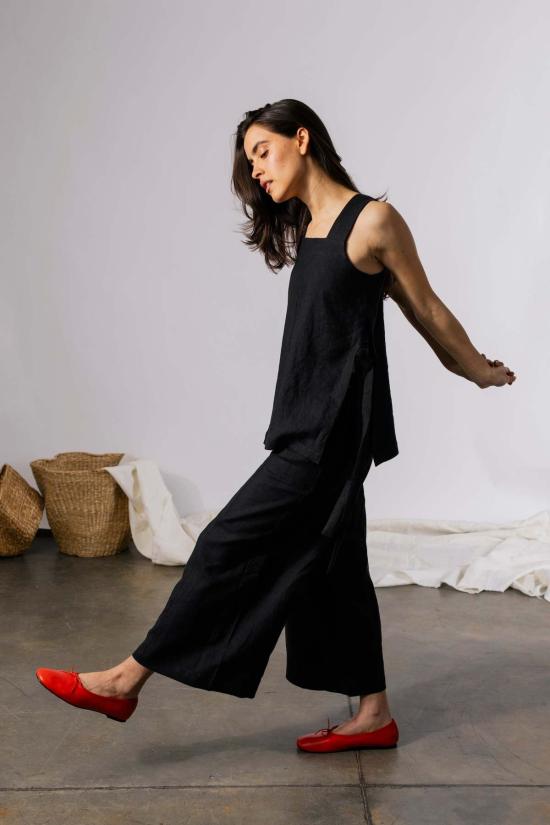  Pamut Apparel USA 스트레이트 팬츠 Pamut Apparel Usa 여름 세트 린넨 - OTHER BRANDS