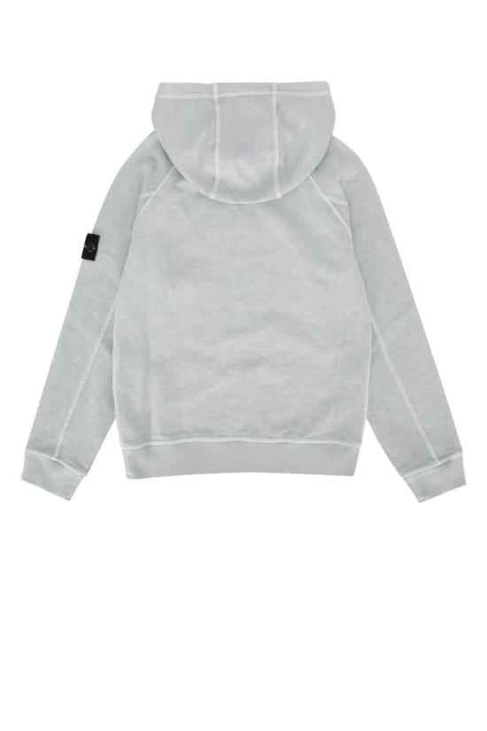  [키즈] 스톤 아일랜드 풀오버 키즈 펠파 스웨트셔츠 그레이 - STONE ISLAND