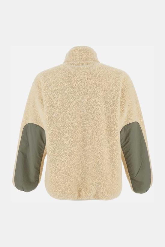  메종키츠네 자켓 메종 키츠네 캐주얼 플리스 재킷 베이지 - MAISON KITSUNE