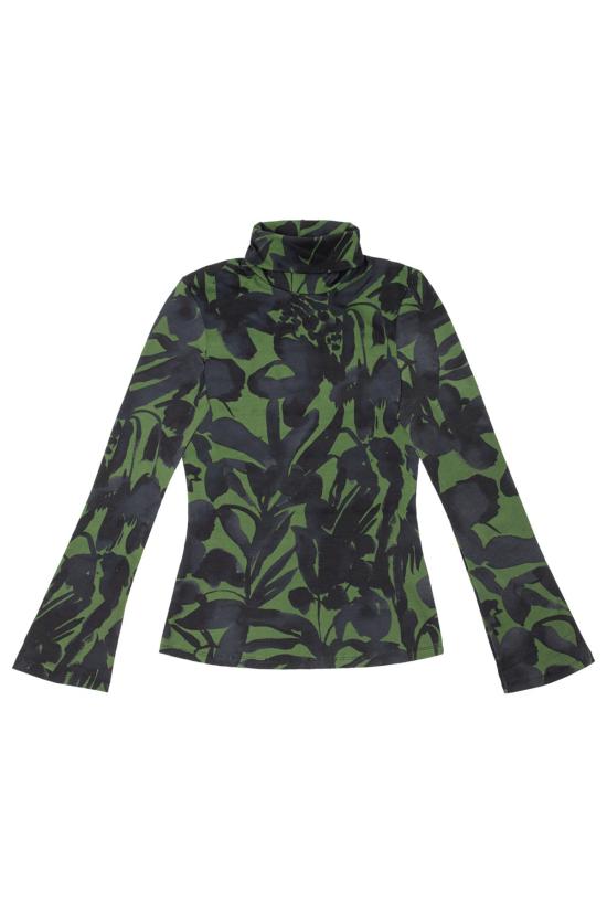  언타이틀드 인 모션 블라우스 무제 움직임 오르마 터틀넥 유지니아