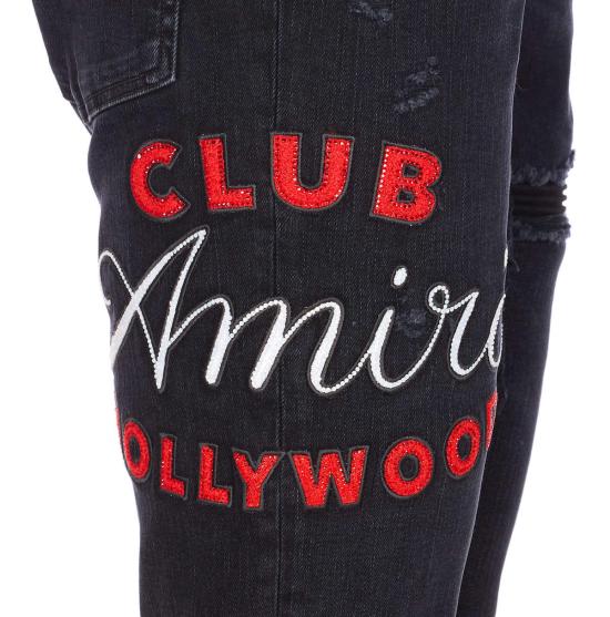  아미리 데님 팬츠 클럽  Mx1 진 블랙 - AMIRI