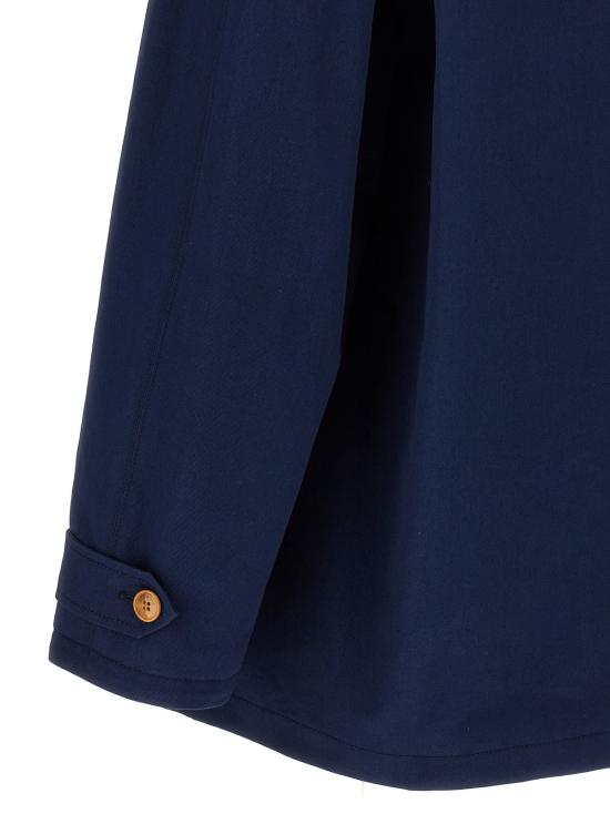  마르니 패딩 Marni 코튼 개버딘 파카 블루 - MARNI