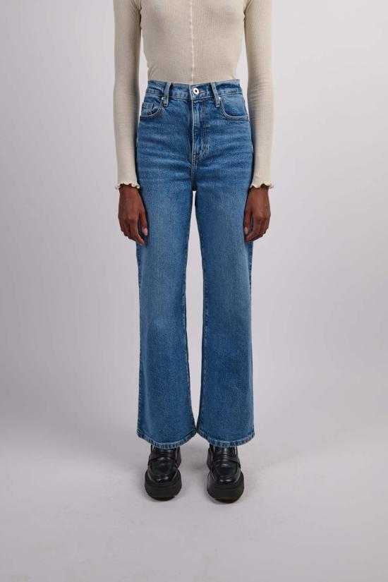  Outland denim 데님 팬츠 아웃랜드 데님 엘리 하이 와이드 레그 진 데스티니