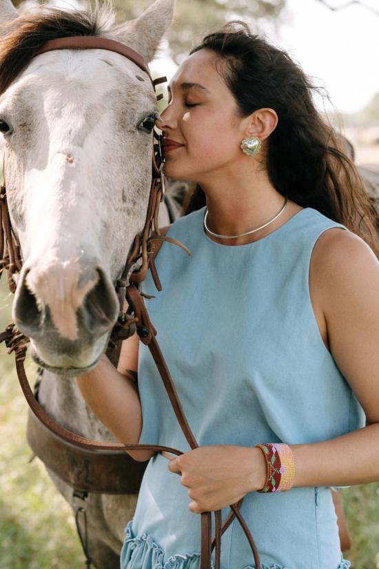  누데이 컬렉션 팔찌 눈데이 컬렉션 데저트 선셋 커프 - NOONDAY COLLECTION
