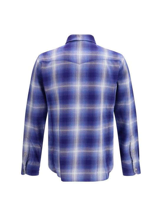  톰포드 탑 톰 포드 체크 셔츠 - TOMFORD