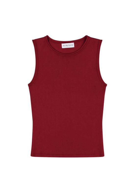  올 마이 러브 민소매 티셔츠 All My Love Maddie Top Cherry
