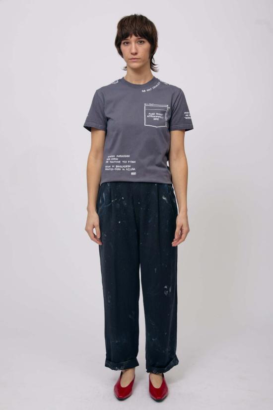  MAISON MARKOSIAN 반팔 티셔츠 메종 마르코시안 테크팩 티셔츠 - OTHER BRANDS