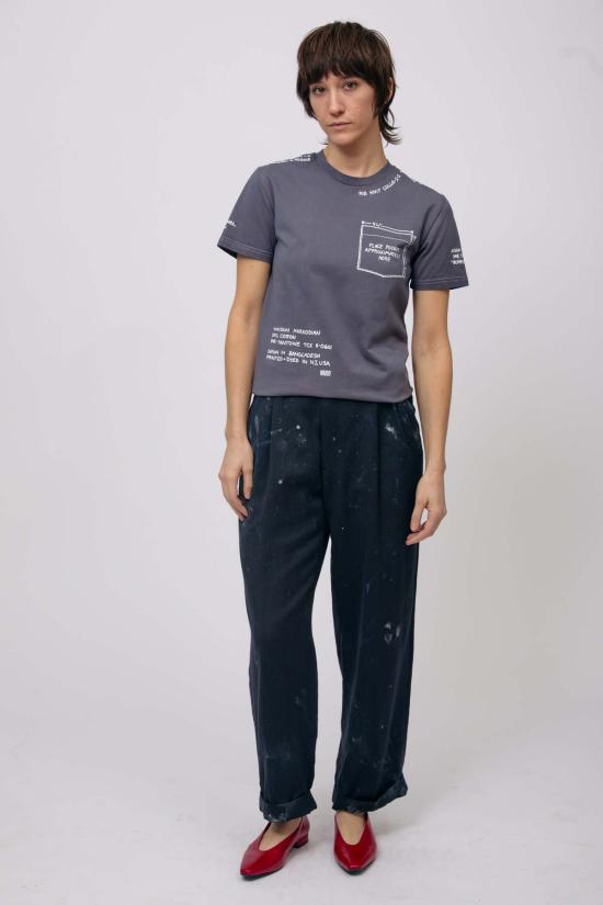  MAISON MARKOSIAN 반팔 티셔츠 메종 마르코시안 테크팩 티셔츠