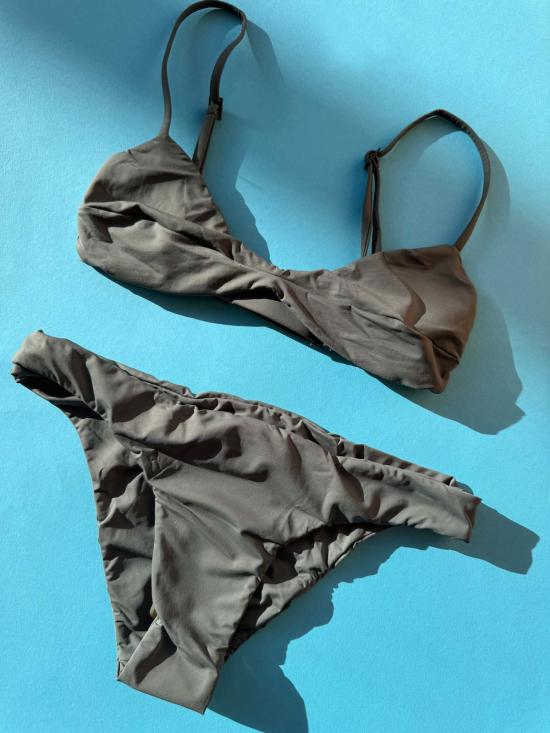  하이트 비키니 수영복 헤이트 모니카 비키니 탑 그래파이트 - HAIGHT