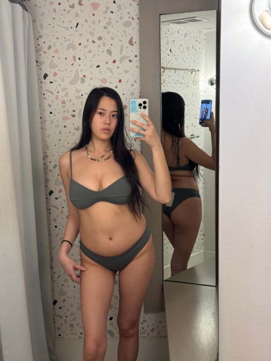  하이트 비키니 수영복 헤이트 모니카 비키니 탑 그래파이트 - HAIGHT