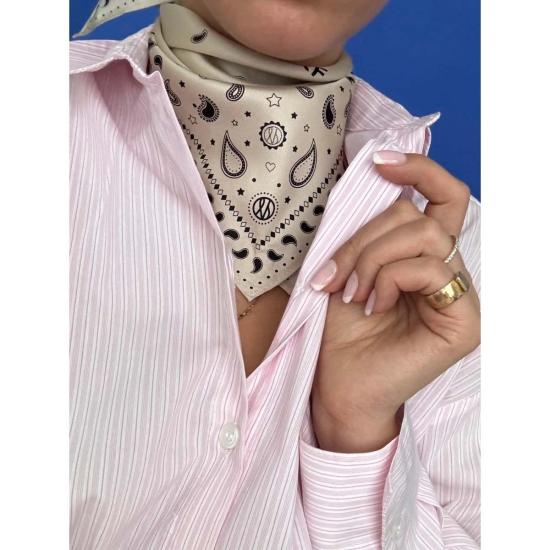  레스카프 머플러/스카프 페이즐리 스카프 2 스카프 샌드 - LESCARF