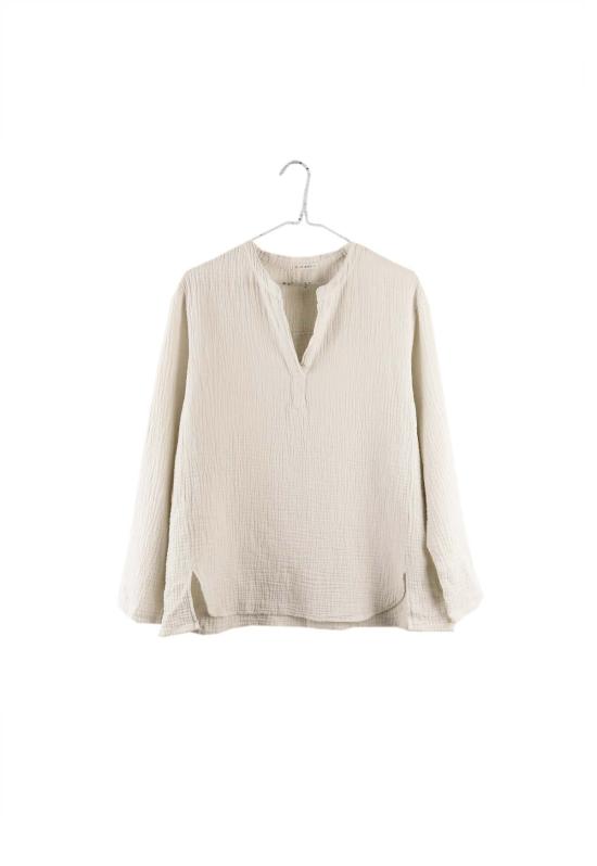  It Is Well L.A. 긴팔 티셔츠 잇이즈웰 L.A. 오가닉 롱 슬리브 만다린 탑 - OTHER BRANDS