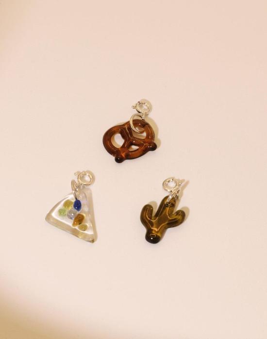  클레드 목걸이/팬던트 프레첼 아이콘 참 - CLED