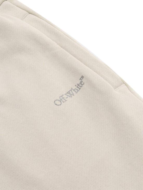  오프화이트 트레이닝/조거 팬츠 카고 북키쉬 스웨트팬츠 베이지 - OFF WHITE