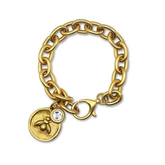  Bowood Lane 바디 주얼리 보우드 레인 브레아 팔찌 (큐빅 지르코니아 포함)