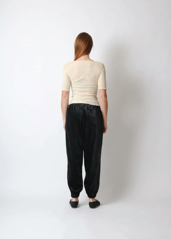  베이스레인지 긴팔 티셔츠 파마 티탑 - BASERANGE