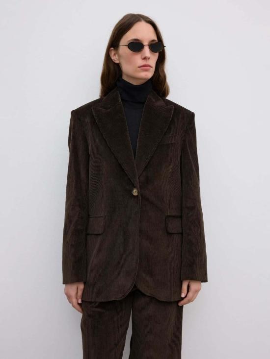  하우스 오브 다그마르 수트 자켓 하우스 오브 다그마 코듀로이 블레이저