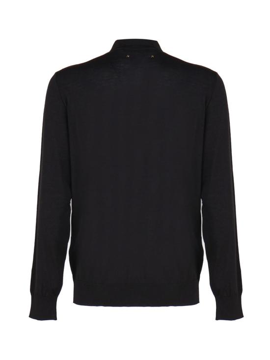  골든구스 폴로 티셔츠 골든 구스 폴로 셔츠 블랙 - GOLDEN GOOSE