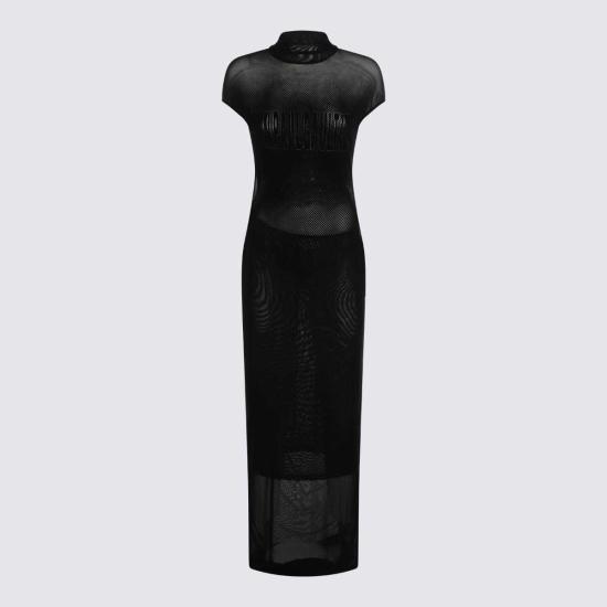  장 폴 고티에 롱 원피스 맥시 드레스 블랙