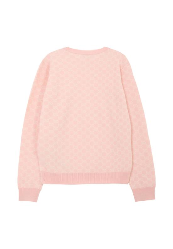  [키즈] 구찌 풀오버 키즈  GG 모티브 스웨터 핑크 - GUCCI