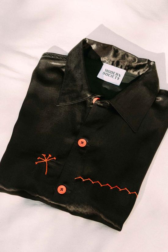  모던 소사이어티 자켓 열정 권력 번영 재킷 블랙 - MODERN SOCIETY