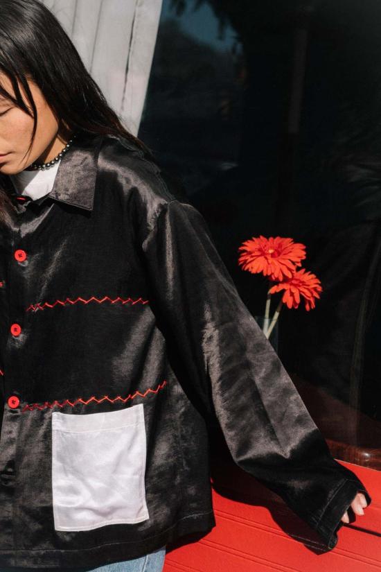  모던 소사이어티 자켓 열정 권력 번영 재킷 블랙 - MODERN SOCIETY