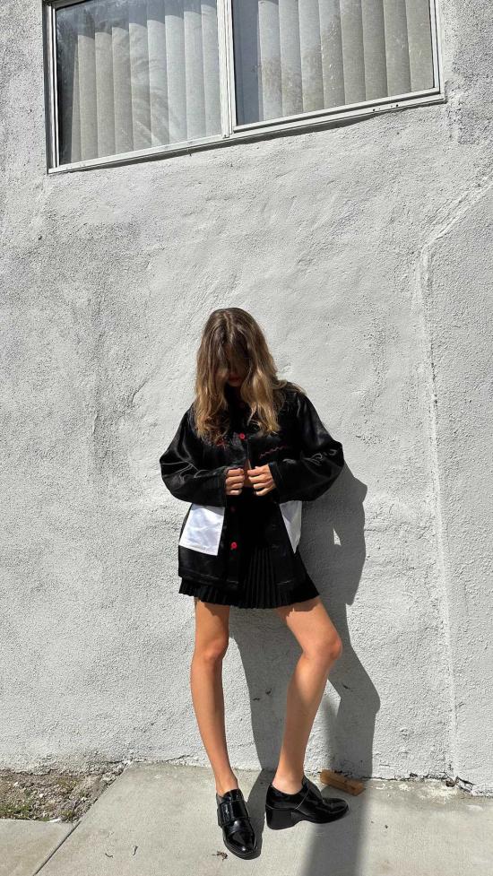  모던 소사이어티 자켓 열정 권력 번영 재킷 블랙 - MODERN SOCIETY