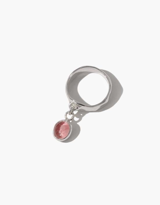  클레드 반지 타원형 드롭 링 골드/실버 - CLED