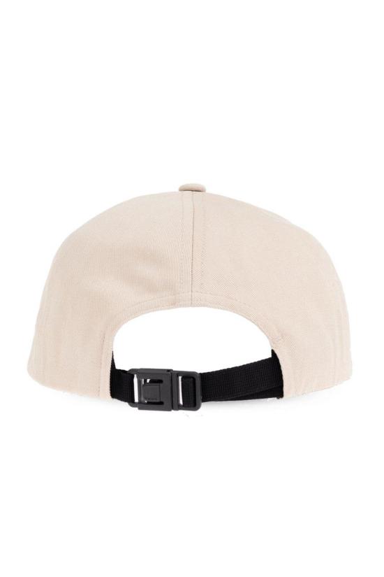  몽클레어 모자 몽클레르 로고 패치 야구  화이트 - MONCLER