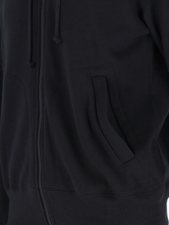  꼼데가르송 스웨터 Comme Des Garçons 플레이 풀집 후디 블랙 - COMME DES GARCONS