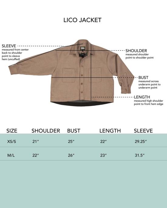  론 자켓 Lwn Lico 재킷 미드나잇 - LWN